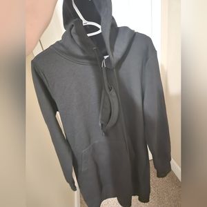 Black hoodie dress